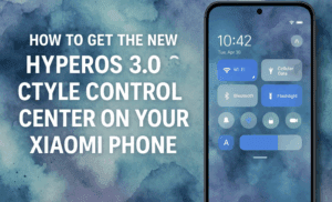 How to Get the New HyperOS 3.0 Style Control Center on Your Xiaomi Phone (Theme: Crying Verse)