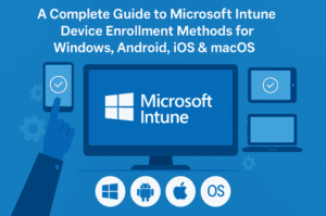 A Complete Guide to Microsoft Intune Device Enrollment Methods for Windows, Android, iOS & macOS