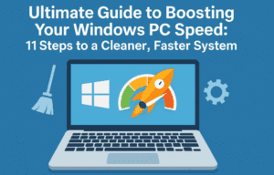 How to Make Your Slow Windows PC Fast Again – Step-by-Step Junk Cleanup and Speed Boost Guide (2025)