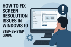 How to Fix Screen Resolution Issues in Windows 10: Step-by-Step Guide