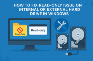 How to Fix Read-Only Issue on Internal or External Hard Drive in Windows