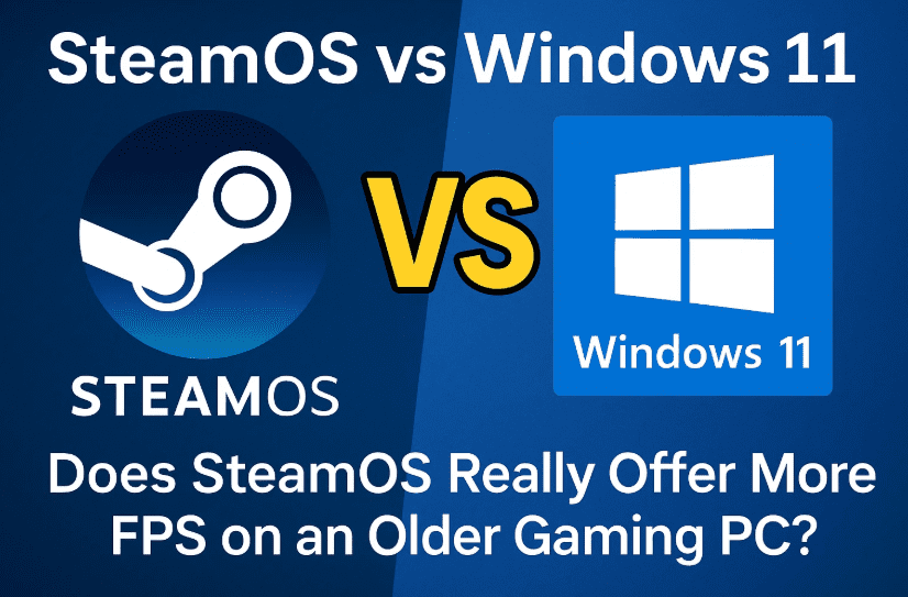 SteamOS vs Windows 11: Does SteamOS Really Offer More FPS on an Older Gaming PC?