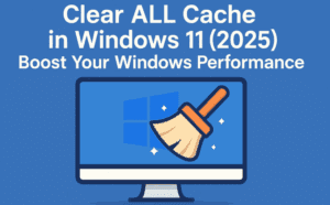 Clear ALL Cache in Windows 11 (2025) - Boost Your Windows Performance
