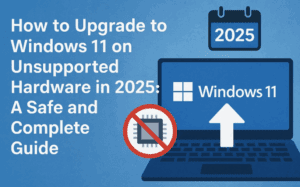 How to Upgrade to Windows 11 on Unsupported Hardware in 2025: A Safe and Complete Guide