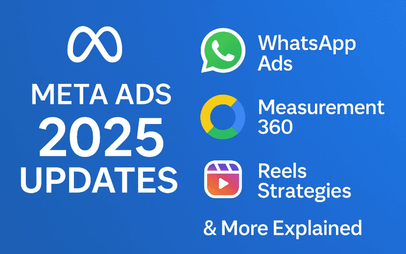 📣 Meta Ads 2025 Updates: WhatsApp Ads, Measurement 360, Reels Strategies & More Explained