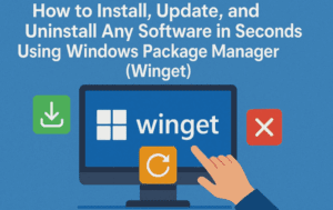 How to Install, Update, and Uninstall Any Software in Seconds Using Windows Package Manager (Winget)