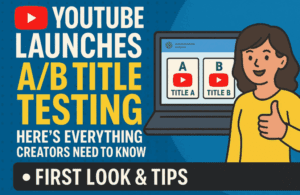 YouTube Launches A/B Title Testing – Here’s Everything Creators Need to Know (First Look & Tips)