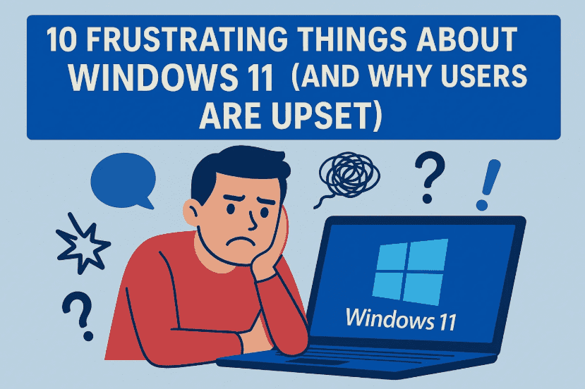 10 Frustrating Things About Windows 11 (And Why Users Are Upset)