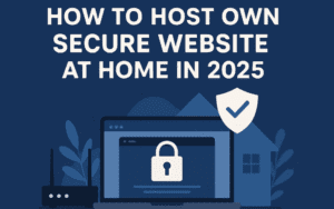 How to Host Your Own Secure Website at Home in 2025 – Complete Step-by-Step Guide (USA Edition)