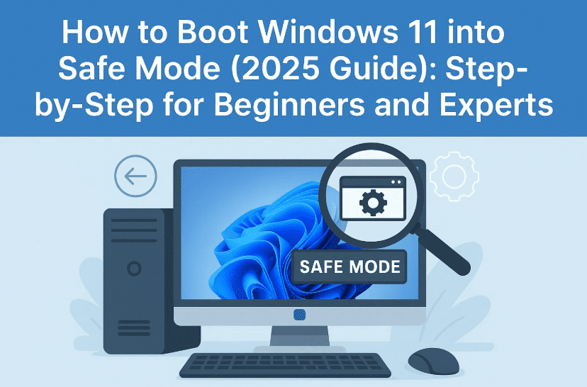 How to Boot Windows 11 into Safe Mode (2025 Guide): Step-by-Step for Beginners and Experts