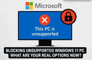 Microsoft Blocking Unsupported Windows 11 PC - What Are Your Real Options Now?