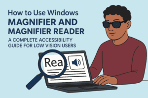 How to Use Windows Magnifier and Magnifier Reader: A Complete Accessibility Guide for Low Vision Users