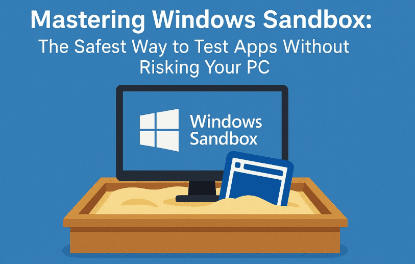 Mastering Windows Sandbox: The Safest Way to Test Apps Without Risking Your PC