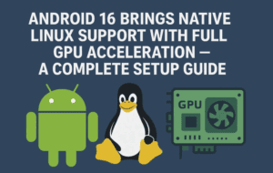 Android 16 Brings Native Linux Support with Full GPU Acceleration — A Complete Setup Guide