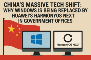 China’s Massive Tech Shift: Why Windows Is Being Replaced by Huawei’s HarmonyOS NEXT in Government Offices