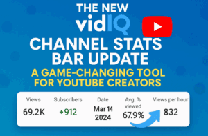The New VidIQ Channel Stats Bar Update: A Game-Changing Tool for YouTube Creators