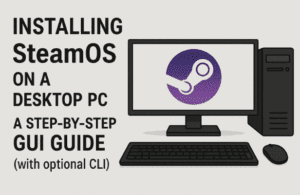 🚀 Installing SteamOS on a Desktop PC – A Step-by-Step GUI Guide (with optional CLI)