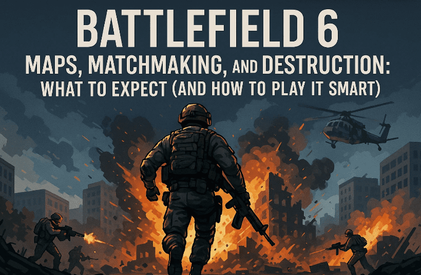Battlefield 6 Maps, Matchmaking, and Destruction: What to Expect (and How to Play It Smart)