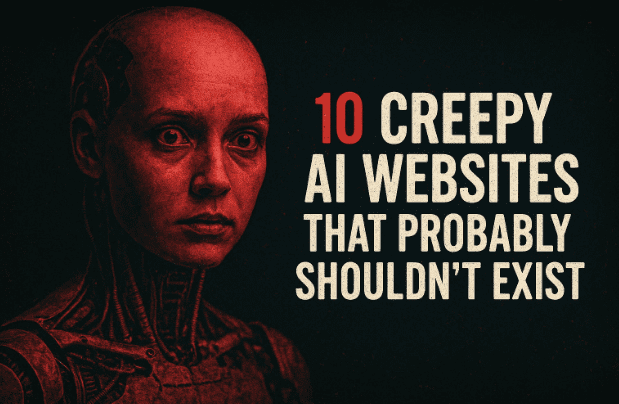 😨 10 Creepy AI Websites That Probably Shouldn’t Exist