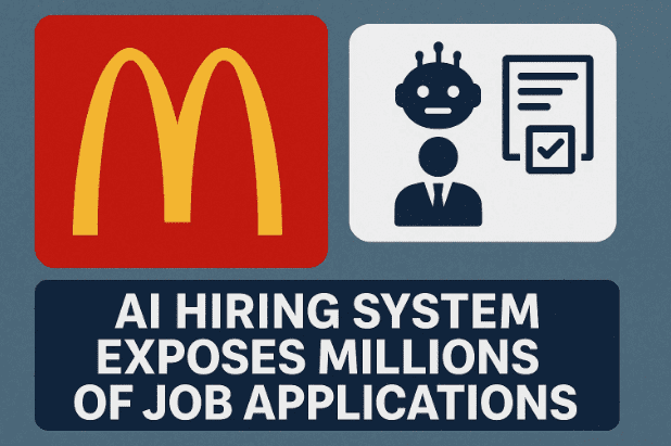 🔒 McDonald’s AI Hiring System Exposes Millions of Job Applications