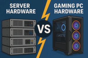 Server Hardware vs Gaming PC Hardware ⚡ – Understanding the Key Differences