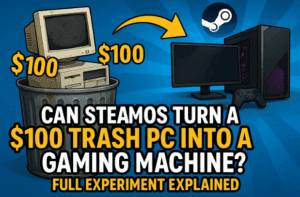 Can SteamOS Turn a $100 Trash PC Into a Gaming Machine? Full Experiment Explained