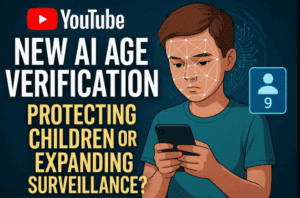🔍 YouTube’s New AI Age Verification: Protecting Children or Expanding Surveillance?
