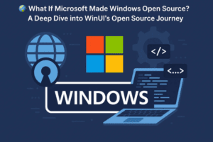 🌐 What If Microsoft Made Windows Open Source? A Deep Dive into WinUI’s Open Source Journey