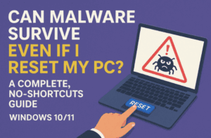 🧹 Can Malware Survive “Even if I Reset my PC”? A CompletevWindows 10/11 Guide