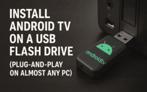 🧩 Install Android TV on a USB Drive (Plug-and-Play on Almost Any PC)