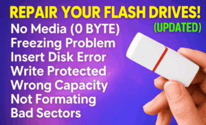 🛠️ How to Repair a Corrupted USB Flash Drive or Pen Drive (Step-by-Step Guide)
