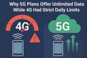 📡 Why 5G Plans Offer Unlimited Data While 4G Had Strict Daily Limits