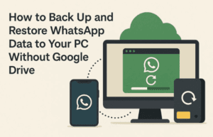 💬 How to Back Up and Restore WhatsApp Data to Your PC Without Google Drive