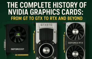 🎮 The Complete History of Nvidia Graphics Cards: From GT to GTX to RTX and Beyond