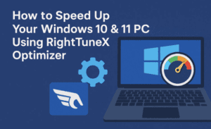 🚀 How to Speed Up Your Windows 10 & 11 PC Using RightTuneX Optimizer