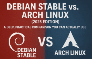 Debian 13 vs. Arch Linux (2025 Edition): A Deep, Practical Comparison You Can Actually Use