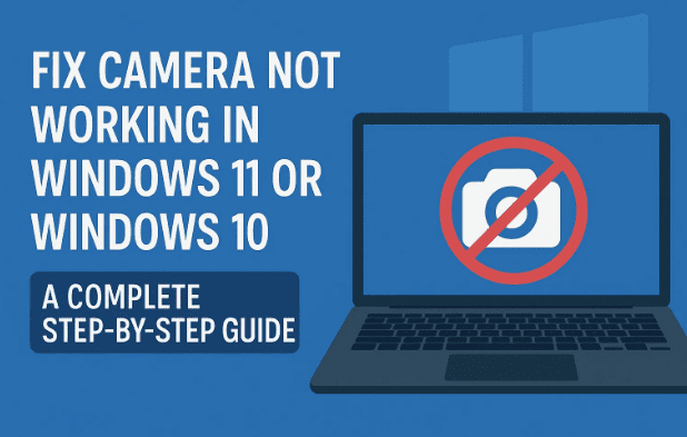📷 Fix Camera Not Working in Windows 11 or Windows 10: A Complete Step-by-Step Guide