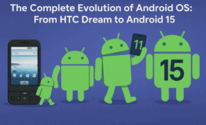 🤖 The Complete Evolution of Android OS: From HTC Dream to Android 15