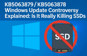 💾 KB5063879/KB5063878 Windows Update Controversy Explained: Is It Really Killing SSDs?