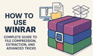 📦 How to Use WinRAR: Complete Guide to File Compression, Extraction, and Advanced Tricks