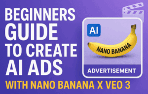 🎬 Beginners Guide to Create AI Ads with Nano Banana X Veo 3