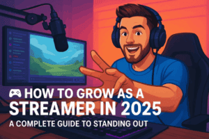 🎮 How to Grow as a Streamer in 2025: A Complete Guide to Standing Out