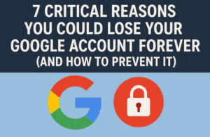 7 Critical Reasons You Could Lose Your Google Account Forever (and How to Prevent It)
