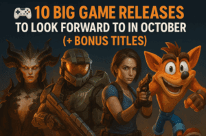 🎮 10 Big Game Releases to Look Forward to in October 2025 (+ Bonus Titles)