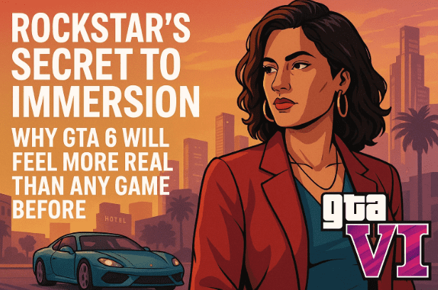 🎮 Rockstar’s Secret to Immersion: Why GTA 6 Will Feel More Real Than Any Game Before