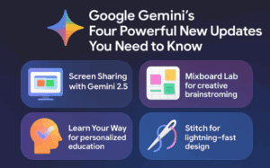 🌟 Google Gemini’s Four Powerful New Updates You Need to Know