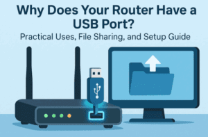 🔌 Why Does Your Router Have a USB Port? Practical Uses, File Sharing, and Setup Guide