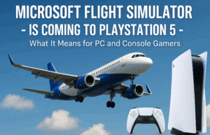 ✈️ Microsoft Flight Simulator is Coming to PlayStation 5 – What It Means for PC and Console Gamers