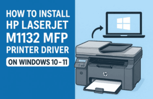 🖨️ How to Install HP LaserJet M1132 MFP Printer Driver on Windows 10 - 11 (Step-by-Step Guide)