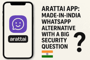 📱 Arattai App: Made-in-India WhatsApp Alternative With a Big Security Question